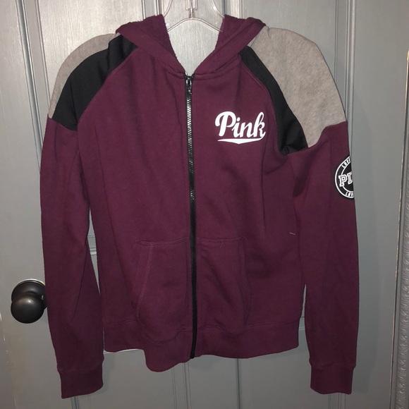 PINK Victoria's Secret Tops - Zip up sweatshirt
